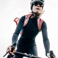 Café du Cycliste Roxane Women's Superlight Long Sleeve Cycling Jersey Radtrikot Chalk