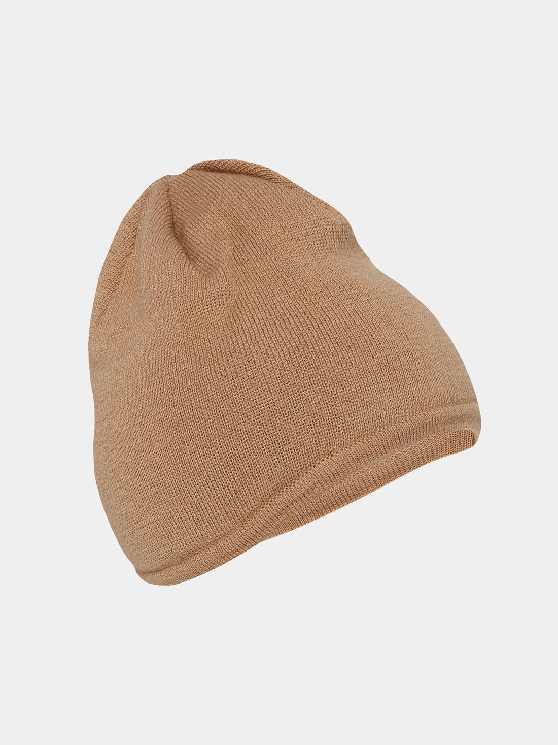Café du Cycliste Marianne Unisex Merino Beanie Heather Beige