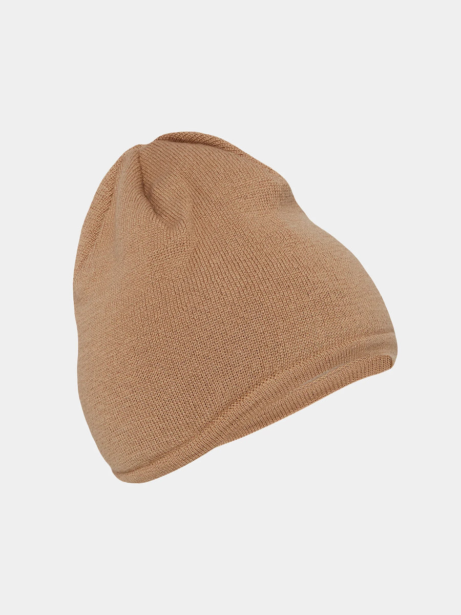 Café du Cycliste Marianne Unisex Merino Beanie Heather Beige