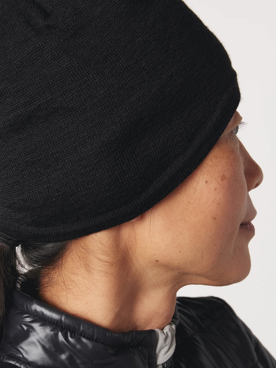 Café du Cycliste Marianne Unisex Merino Beanie Black