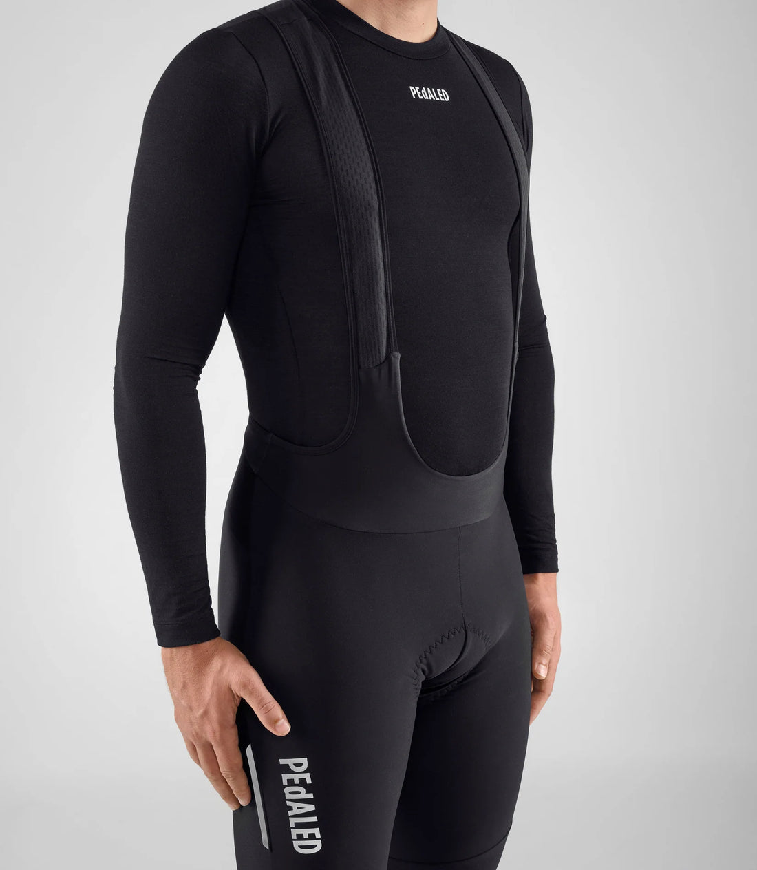 Pedaled Element Thermo Tights Winter Trägerhose Black