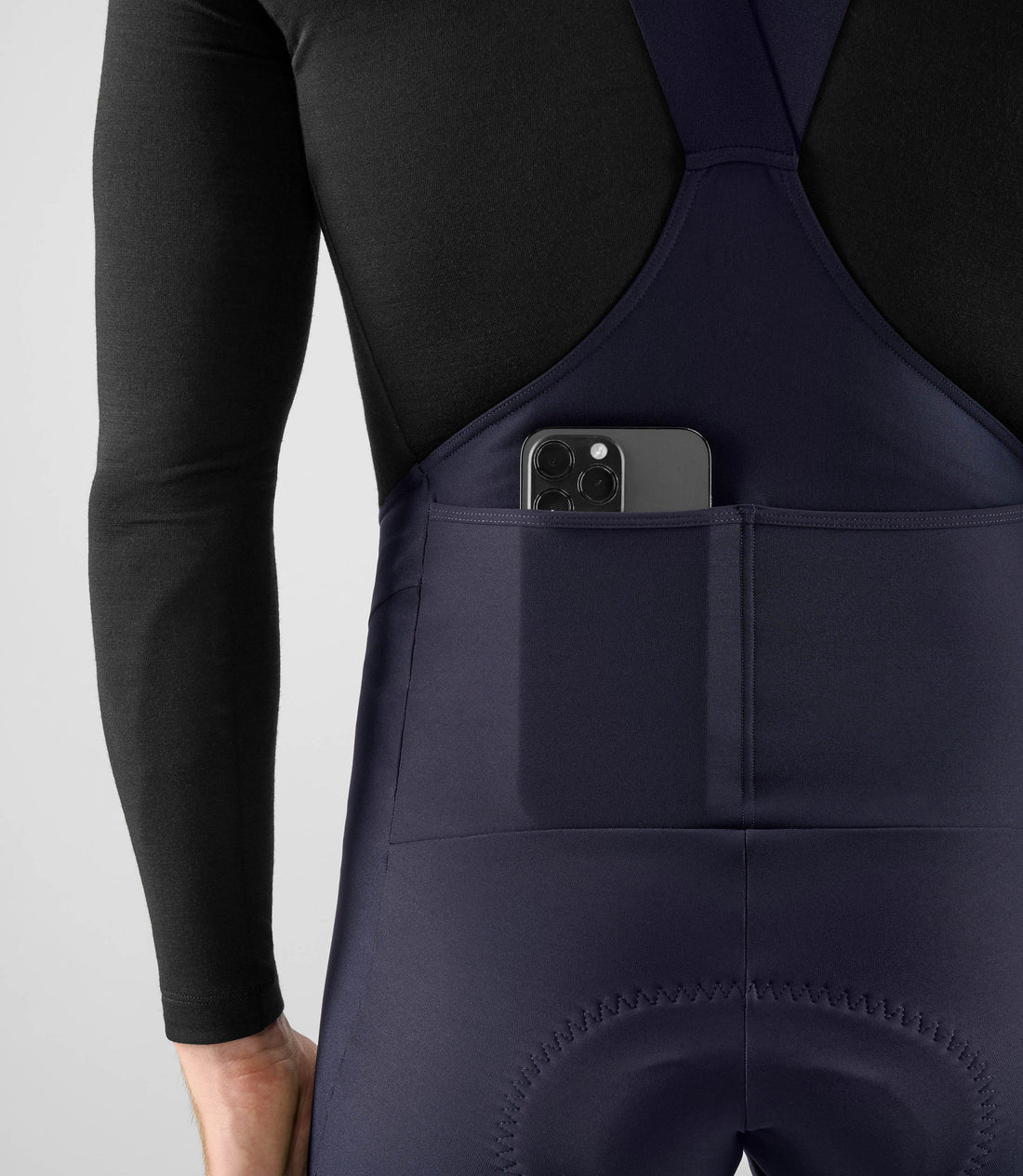 Pedaled Element Tight Thermo Trägerhose Dark Navy
