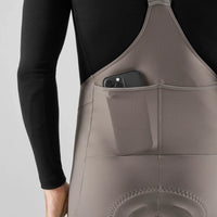 Pedaled Element Tight Thermo Trägerhose Light Grey