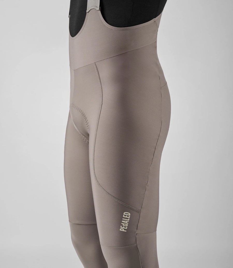 Pedaled Element Tight Thermo Trägerhose Light Grey
