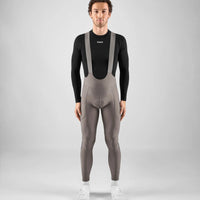 Pedaled Element Tight Thermo Trägerhose Light Grey