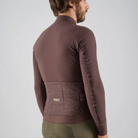 Pedaled Odyssey Long Sleeve Jersey Radtrikot langarm Brown