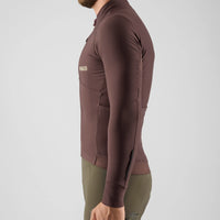 Pedaled Odyssey Long Sleeve Jersey Radtrikot langarm Brown