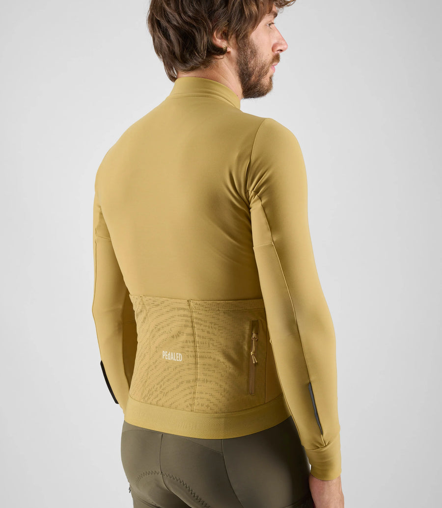 Pedaled Odyssey Long Sleeve Jersey Radtrikot langarm Light Green