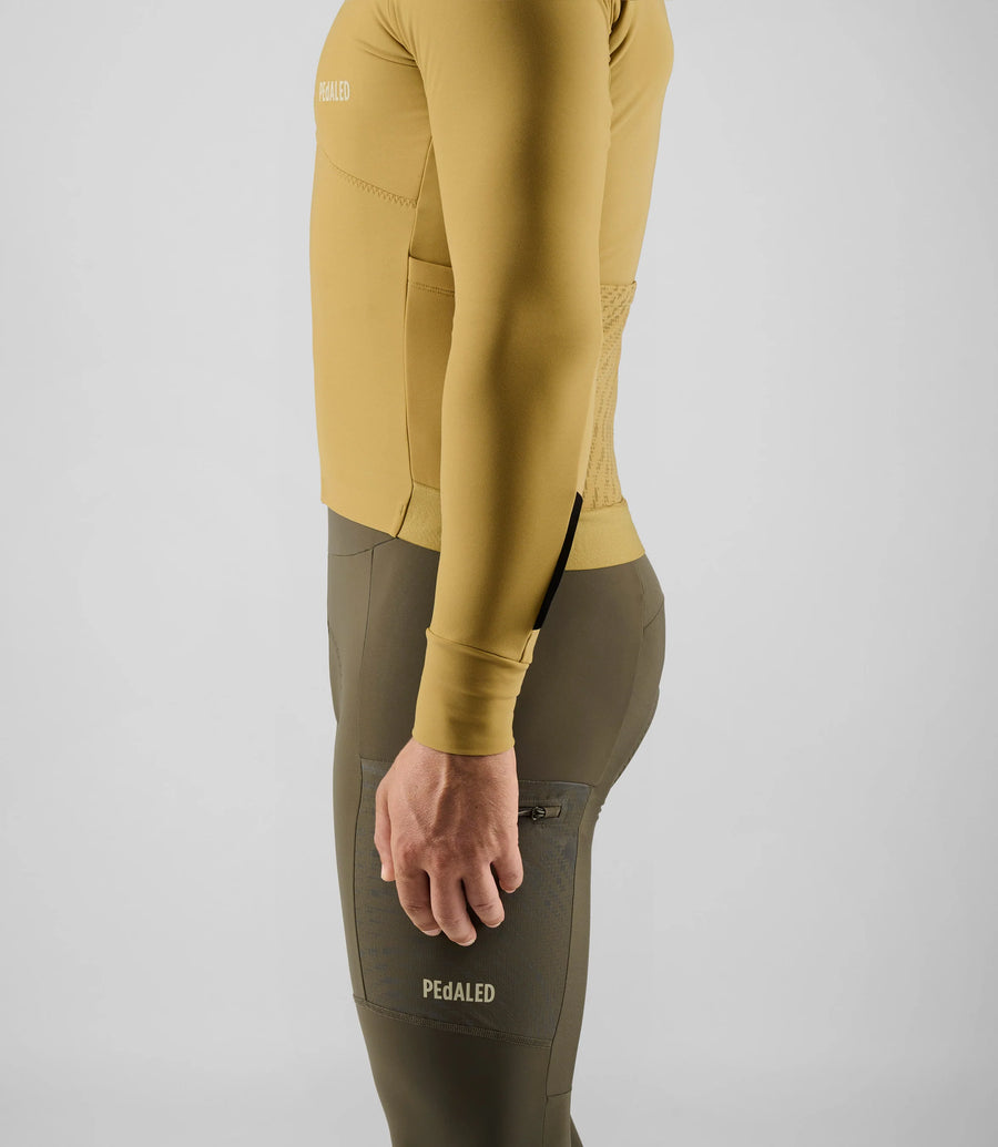 Pedaled Odyssey Long Sleeve Jersey Radtrikot langarm Light Green