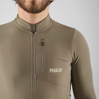 Pedaled Odyssey Long Sleeve Jersey Radtrikot langarm Military Green
