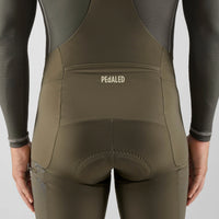 Pedaled Odyssey Tight Thermo Trägerhose Military Green
