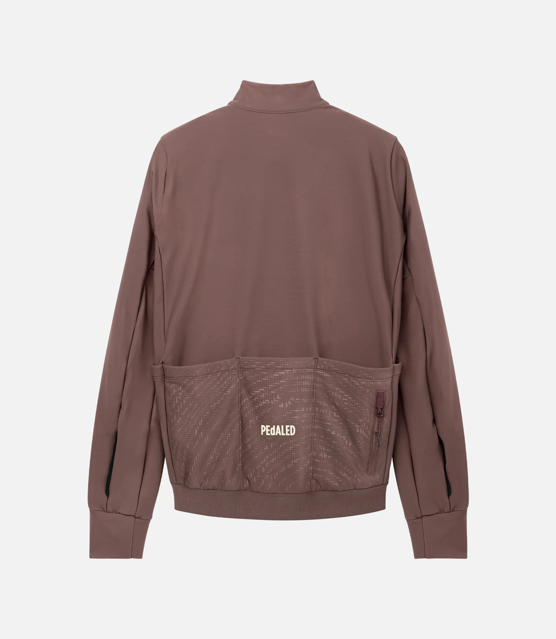 Pedaled Odyssey Long Sleeve Jersey Radtrikot langarm Brown