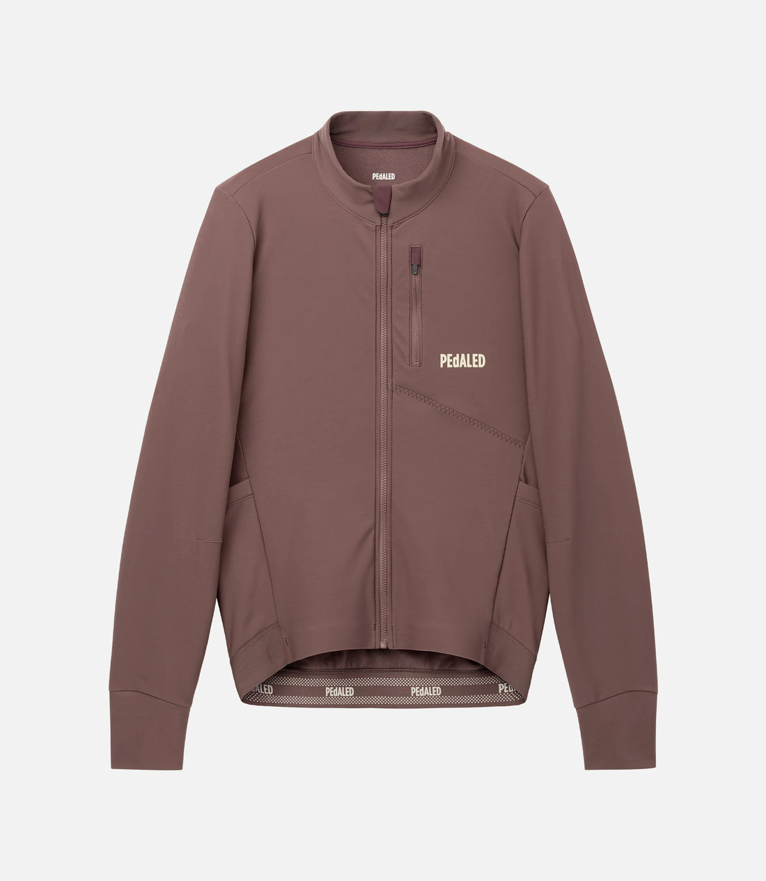 Pedaled Odyssey Long Sleeve Jersey Radtrikot langarm Brown