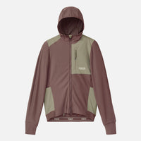 Pedaled Odyssey Hooded Long Sleeve Jersey Radtrikot langarm Brown
