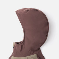 Pedaled Odyssey Hooded Long Sleeve Jersey Radtrikot langarm Brown