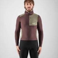 Pedaled Odyssey Hooded Long Sleeve Jersey Radtrikot langarm Brown