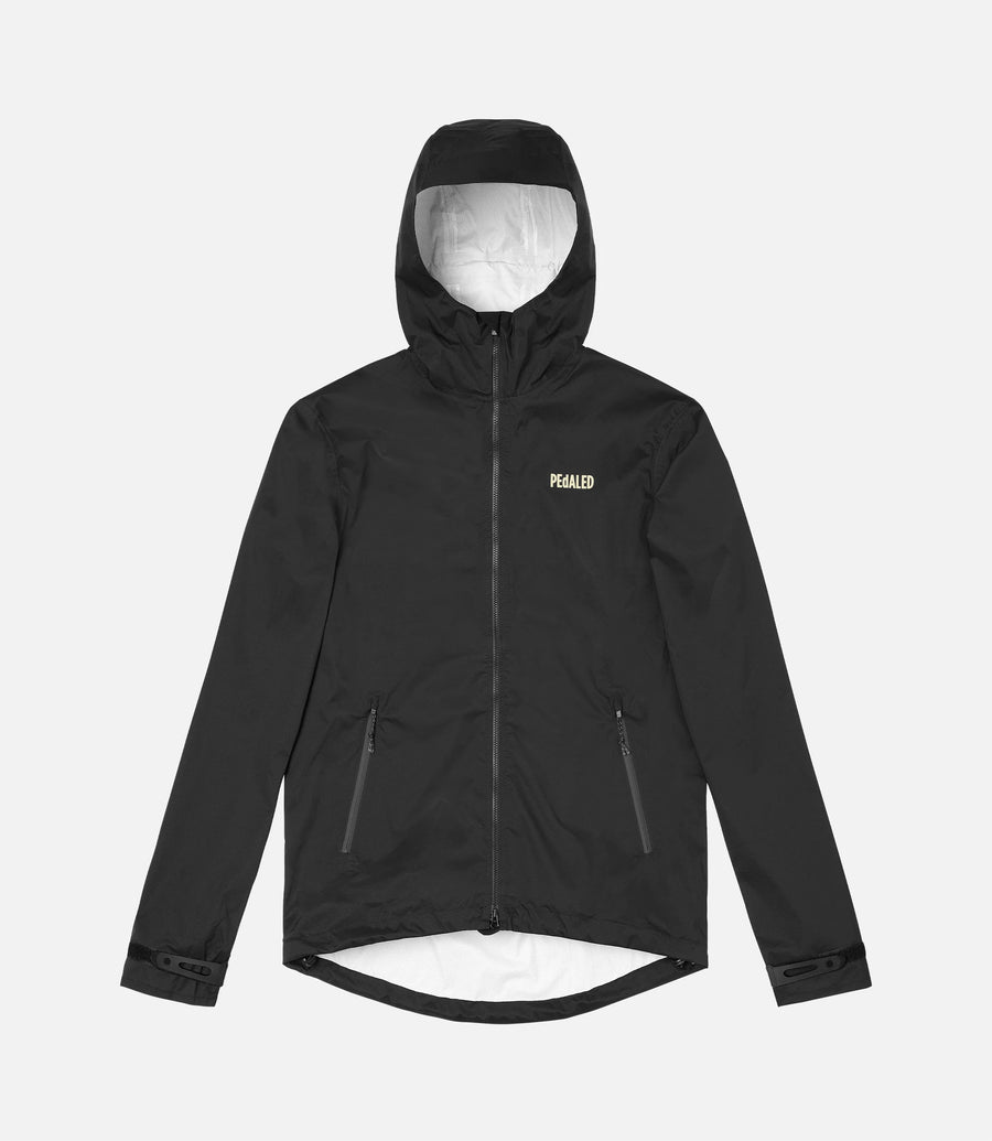Pedaled Odyssey Shell Jacket Black Regen Fahrradjacke Black