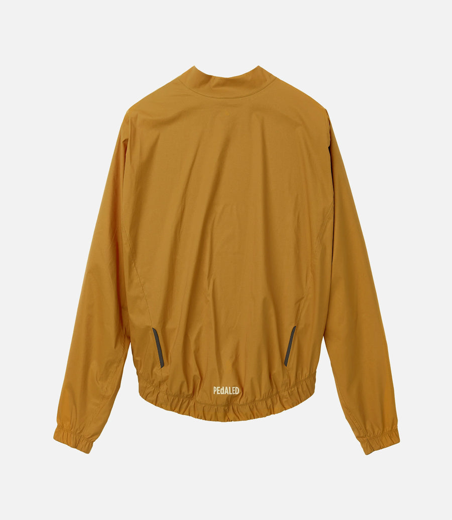 Pedaled Element Waterproof Jacket Regen Fahrradjacke Mustard