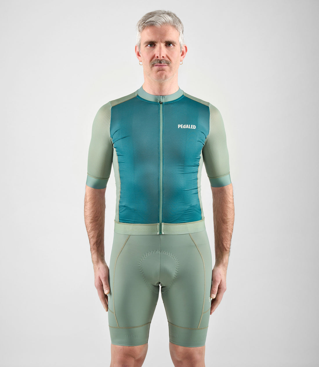 Pedaled Element Men's Jersey Radtrikot Light Green