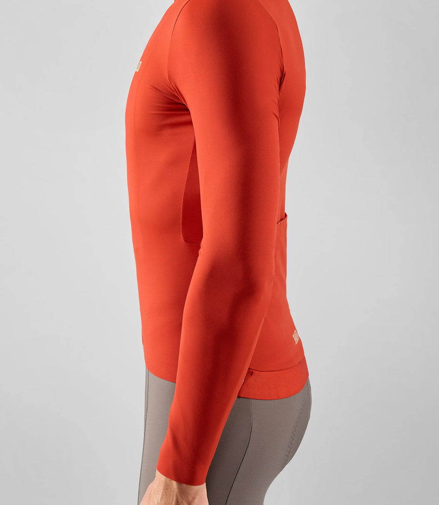 Pedaled Element Long Sleeve Jersey Radtrikot langarm Red