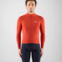 Pedaled Element Long Sleeve Jersey Radtrikot langarm Red