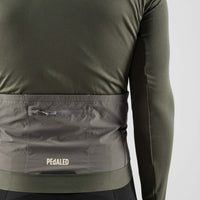 Pedaled Odyssey Windblock Merino Long Sleeve Jersey Radtrikot langarm Grey Ink