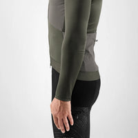 Pedaled Odyssey Windblock Merino Long Sleeve Jersey Radtrikot langarm Grey Ink