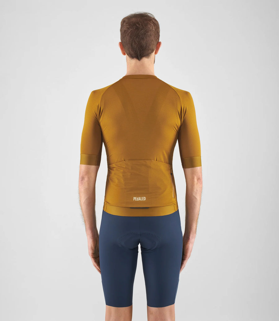 Pedaled Element Lightweight Jersey Radtrikot Mustard