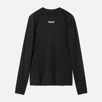 Pedaled Element Merino Base Layer Radunterhemd langarm Black