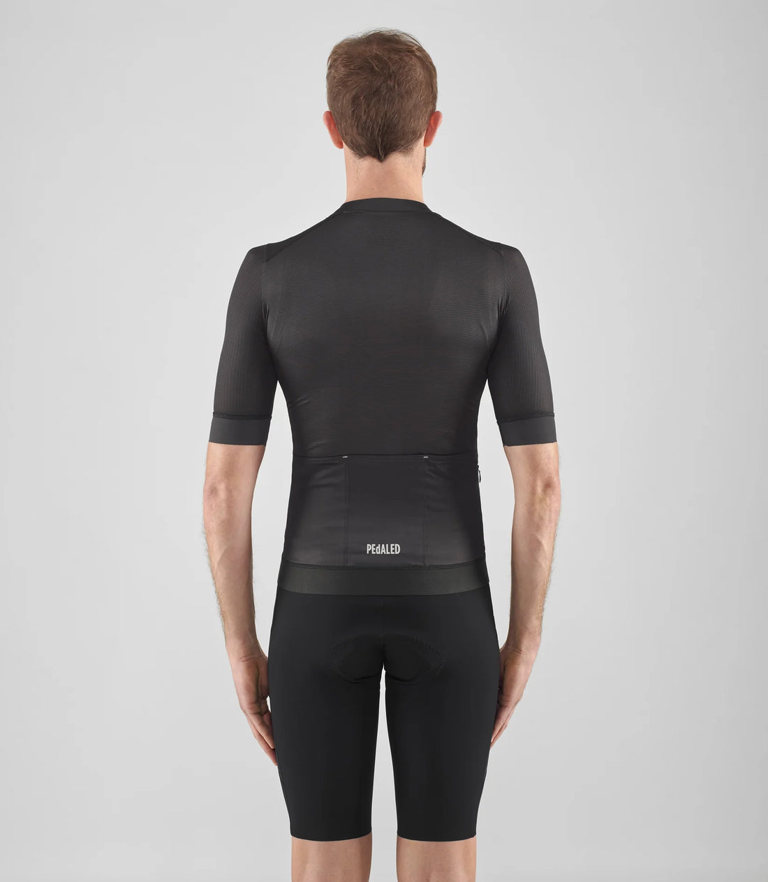 Pedaled Element Mesh Jersey Radtrikot Charcoal Gray
