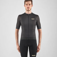 Pedaled Element Mesh Jersey Radtrikot Charcoal Gray