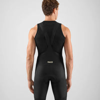 Pedaled Element Thermo Bib Shorts gebürstete kurze Trägerhose Black