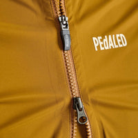 Pedaled Element Waterproof Jacket Regen Fahrradjacke Mustard