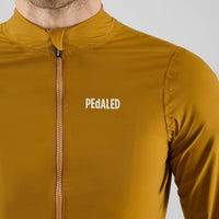 Pedaled Element Waterproof Jacket Regen Fahrradjacke Mustard