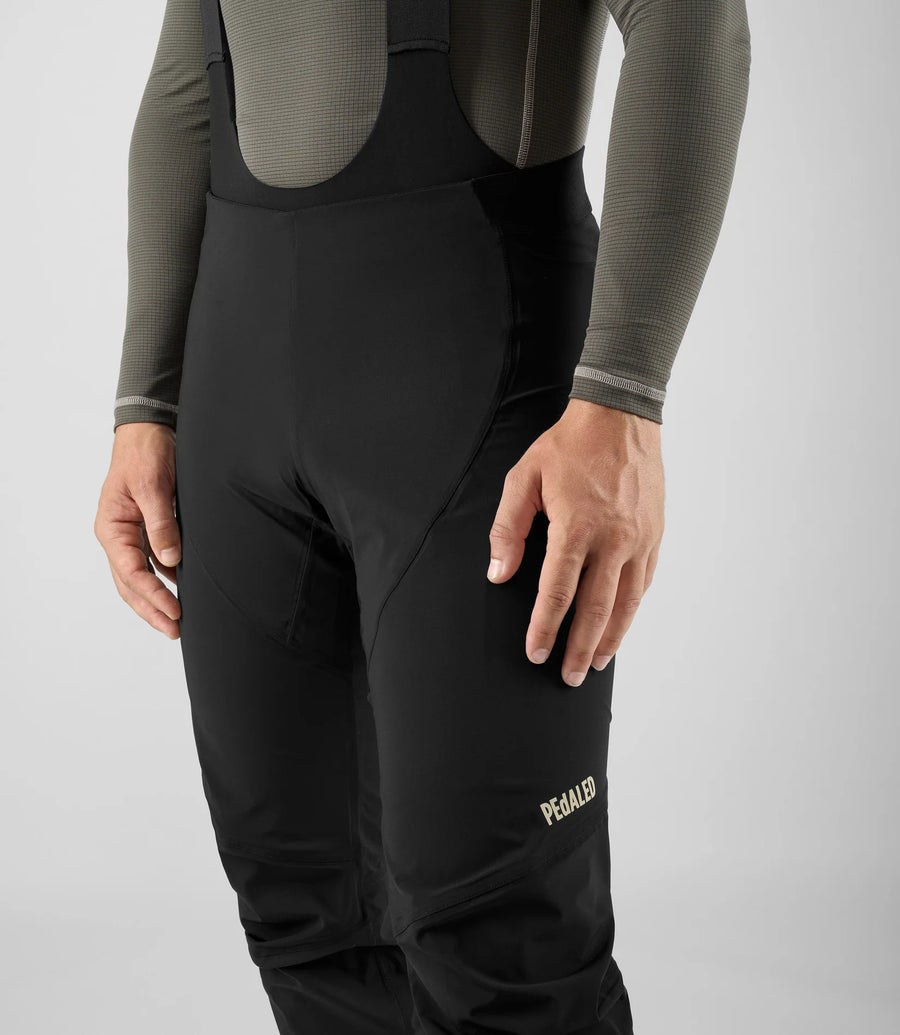 Pedaled Odyssey Waterproof Pants Wasserfeste Radhosen Black