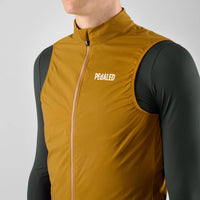 Pedaled Element Waterproof Vest Wasserdichte Weste Mustard