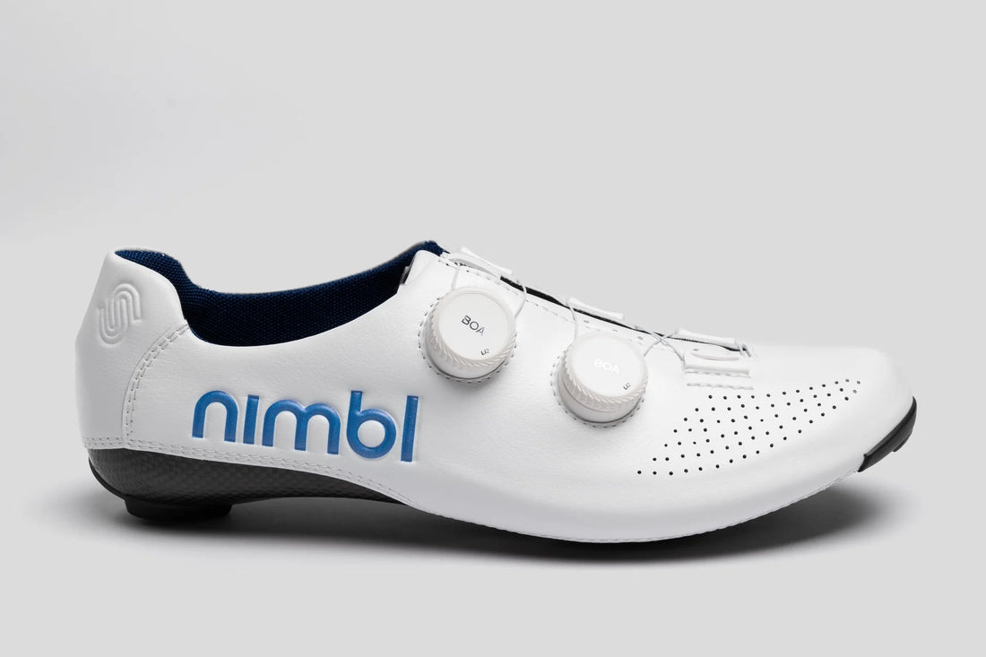 Chaussures Nimbl Exceed Road Chaussures Route Tout Blanc