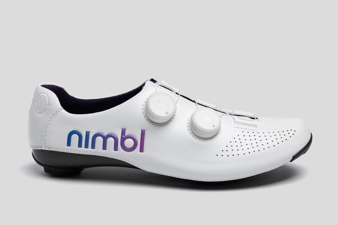 Chaussures Nimbl Exceed Road Chaussures Route Tout Blanc