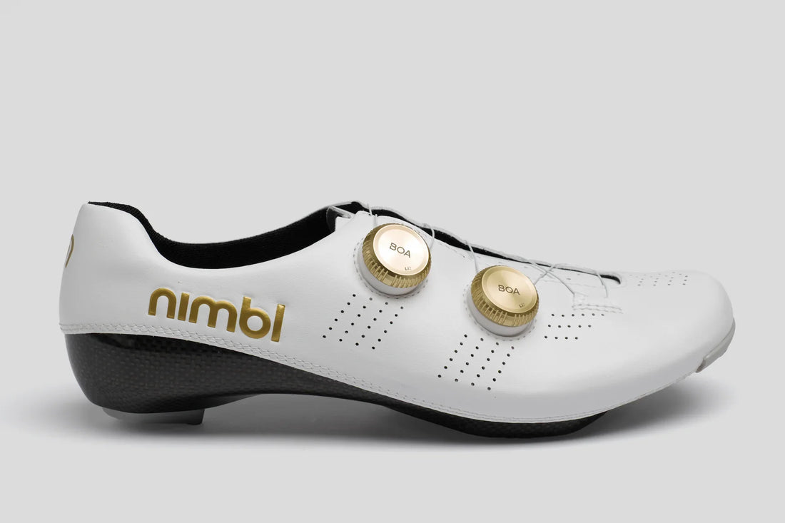 Nimbl Ultimate Exceed Shoes Rennradschuhe White Gold