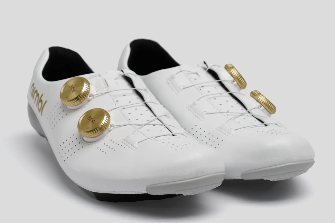 Nimbl Ultimate Exceed Shoes Rennradschuhe White Gold
