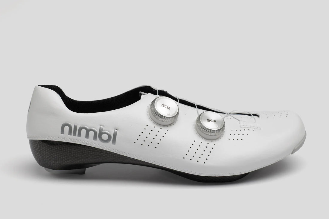Nimbl Ultimate Exceed Shoes Rennradschuhe White Silver
