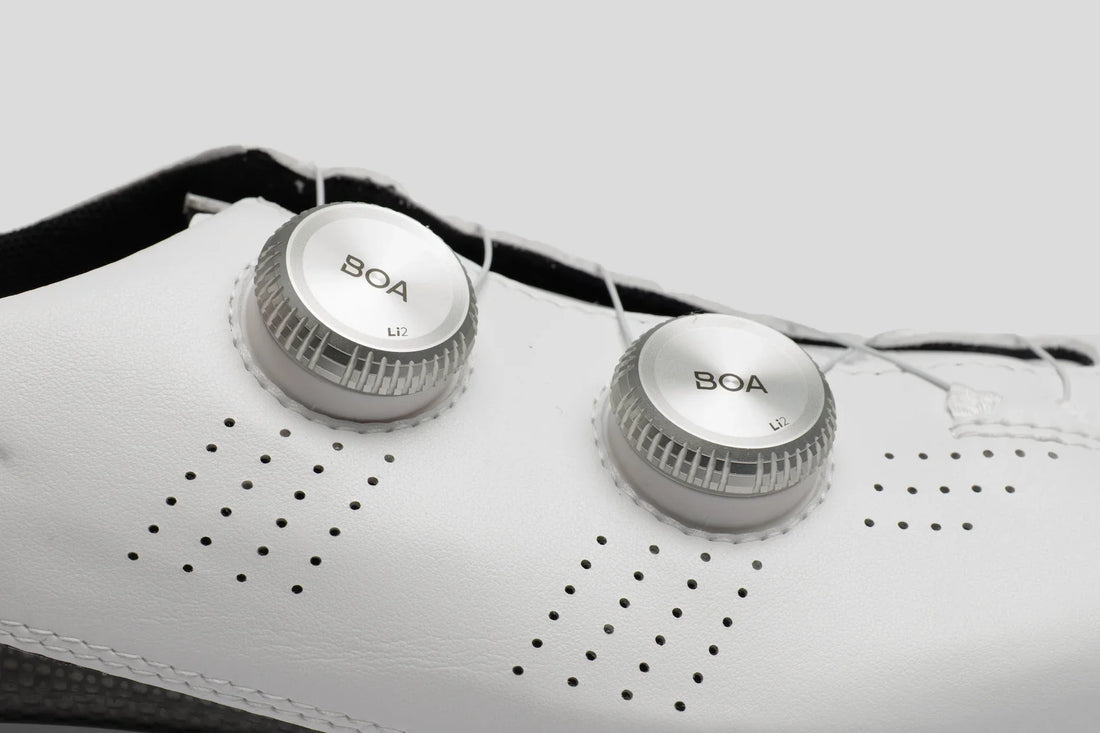 Nimbl Ultimate Exceed Shoes Rennradschuhe White Silver