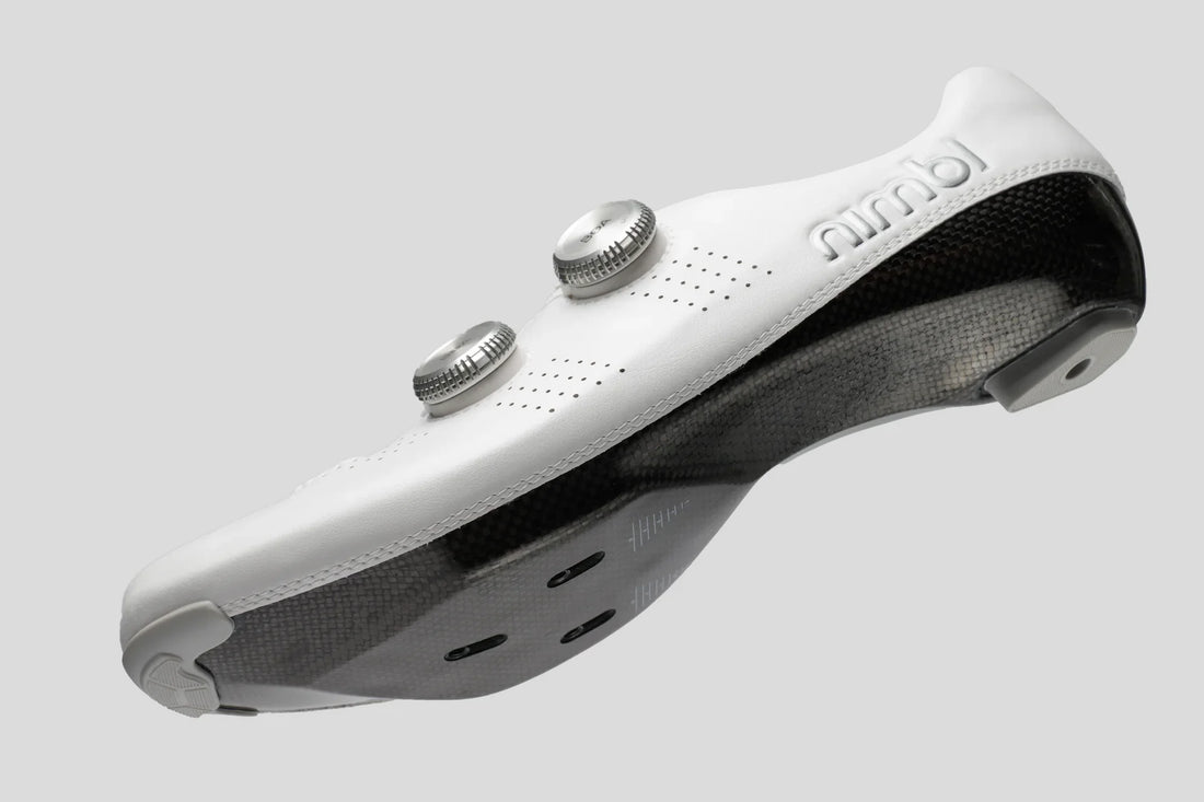 Nimbl Ultimate Exceed Shoes Rennradschuhe White Silver