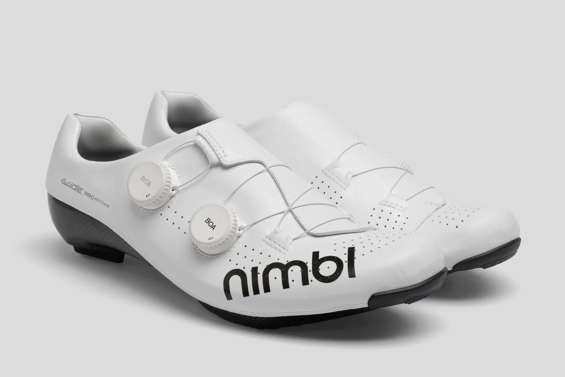 Nimbl Exceed Ultimate Glide Pro Edition Shoes Rennradschuhe White