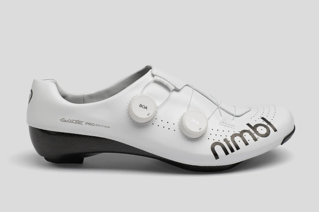 Nimbl Exceed Ultimate Glide Pro Edition Shoes Rennradschuhe White