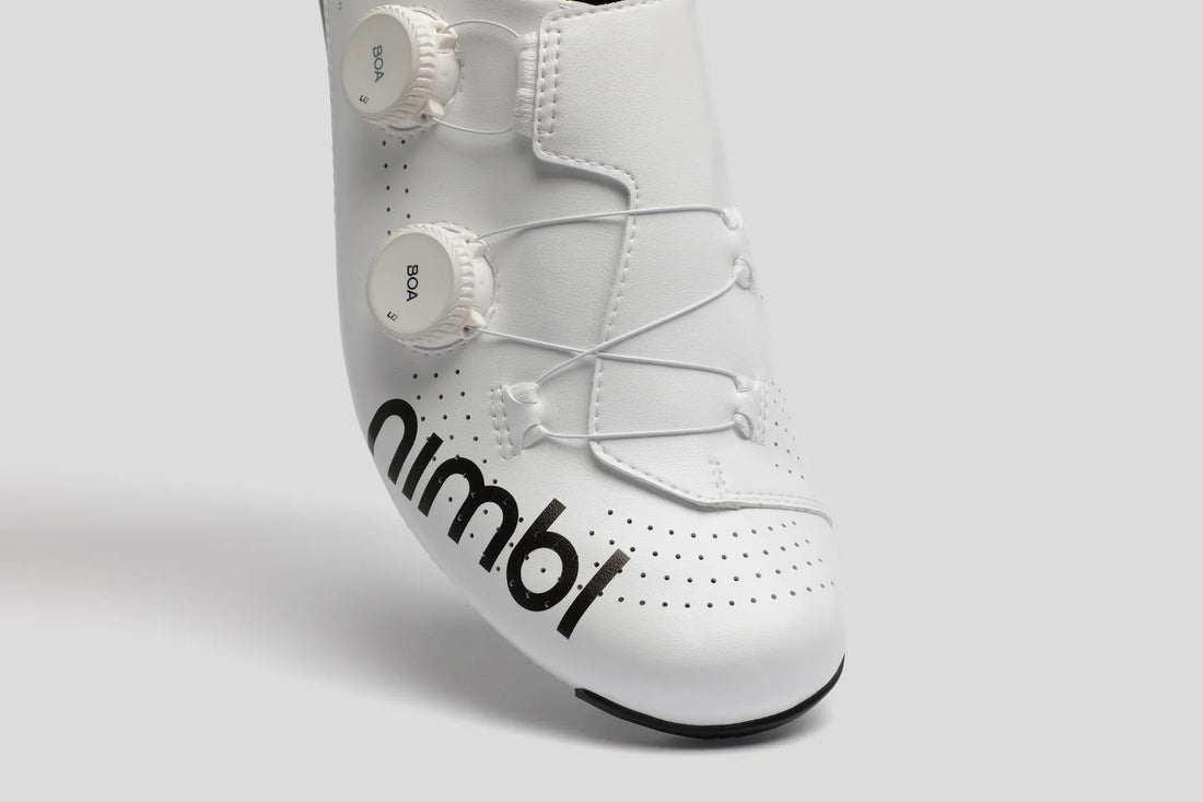 Nimbl Exceed Ultimate Glide Pro Edition Shoes Rennradschuhe White