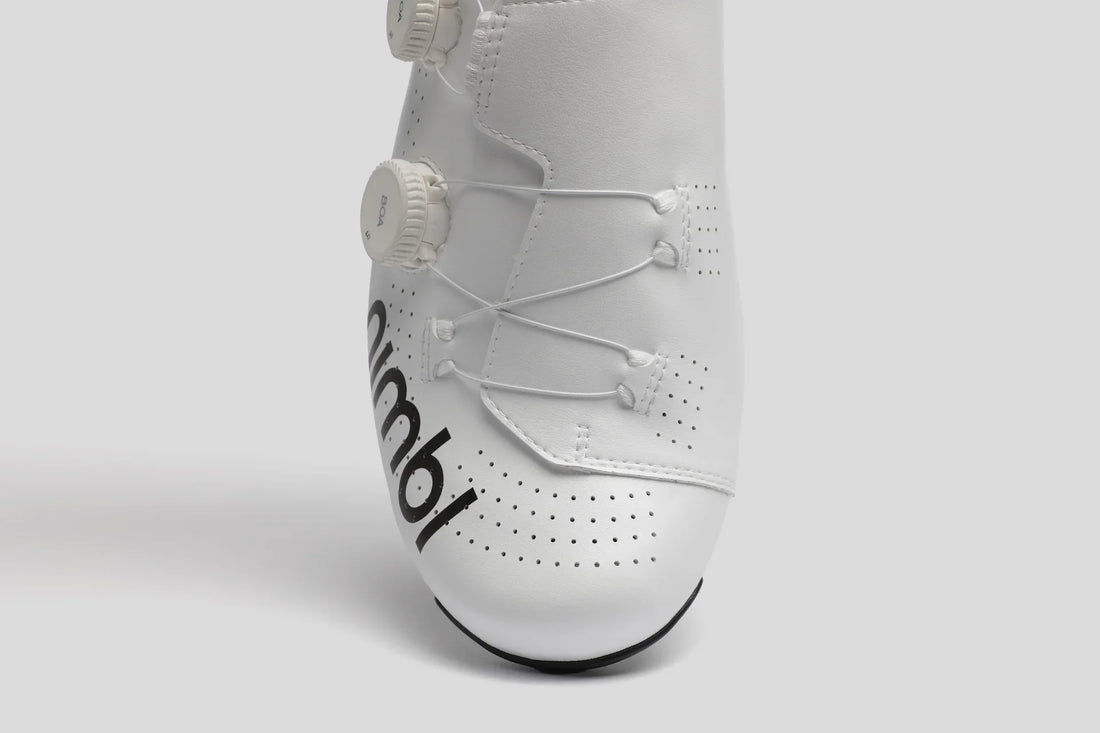 Nimbl Exceed Ultimate Glide Pro Edition Shoes Rennradschuhe White