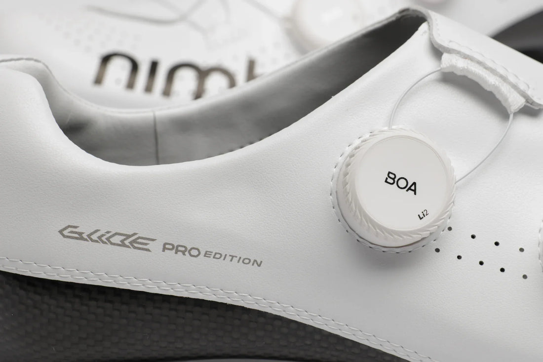 Nimbl Exceed Ultimate Glide Pro Edition Shoes Rennradschuhe White