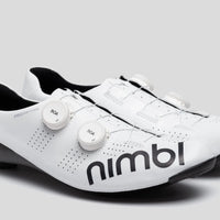 Chaussures Nimbl Exceed Road Chaussures Route Tout Blanc