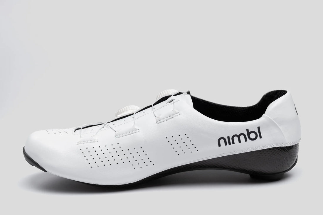 Chaussures Nimbl Exceed Road Chaussures Route Tout Blanc